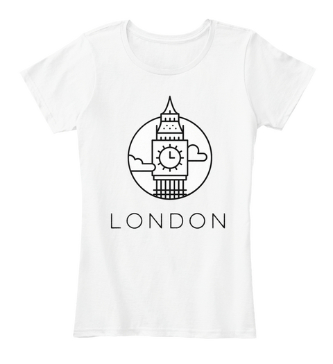 London White T-Shirt Front