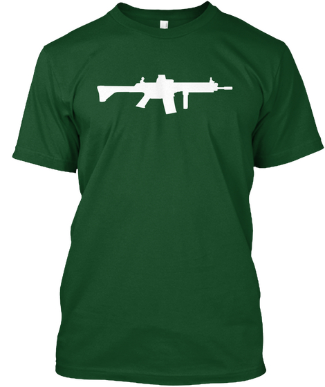 Infidel Of Freedom Forest Green  T-Shirt Front