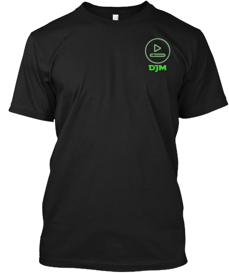 Djm Black Camiseta Front