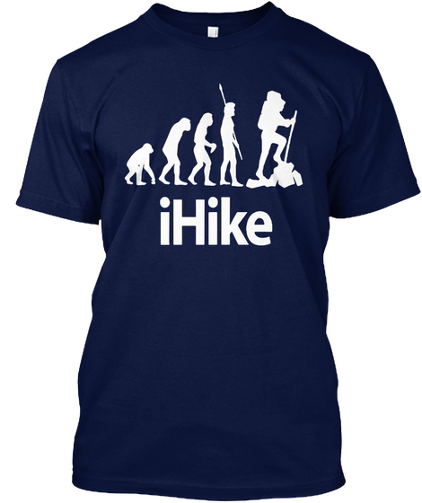 Ihike Navy Camiseta Front