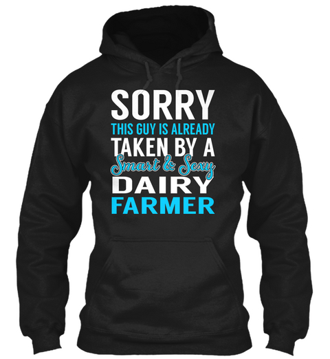 Dairy Farmer Black Maglietta Front