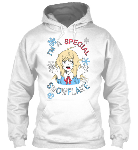 I Am A Special Snowflake White T-Shirt Front