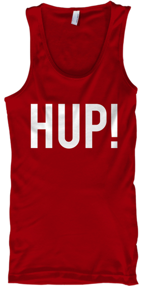 Hup! Red T-Shirt Front