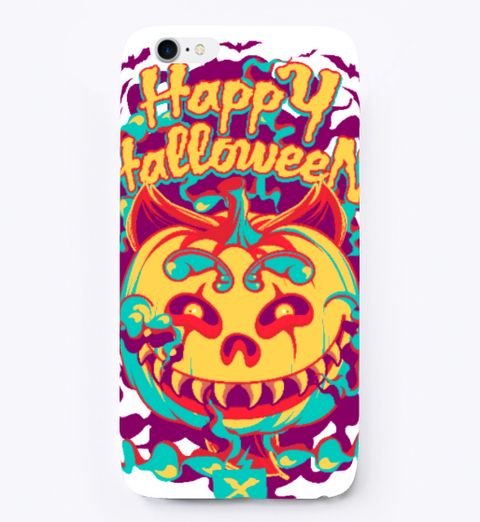 Happy Halloween Pumpkin Case Standard T-Shirt Front