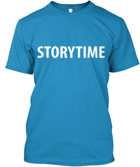 Storytime Sapphire T-Shirt Front