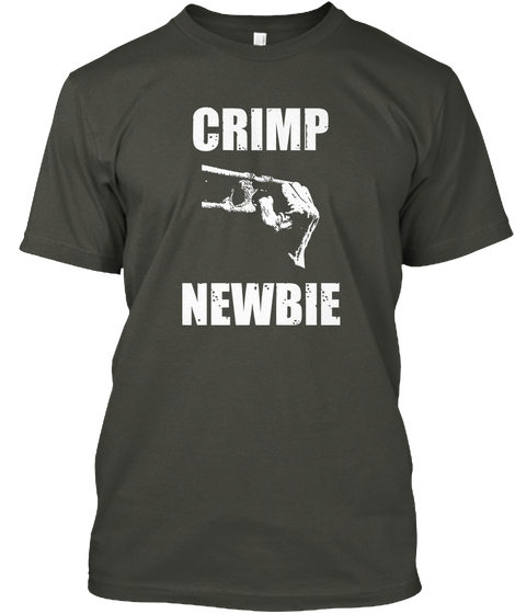 Crimp Newbie Smoke Gray Maglietta Front