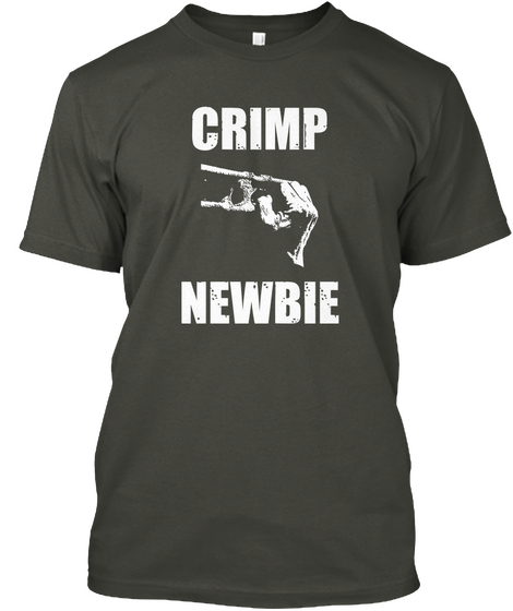 Crimp Newbie Smoke Gray Camiseta Front