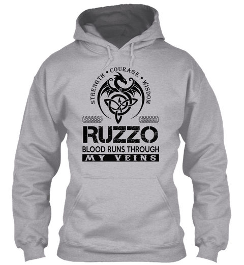 Ruzzo   Name Shirts Sport Grey Camiseta Front
