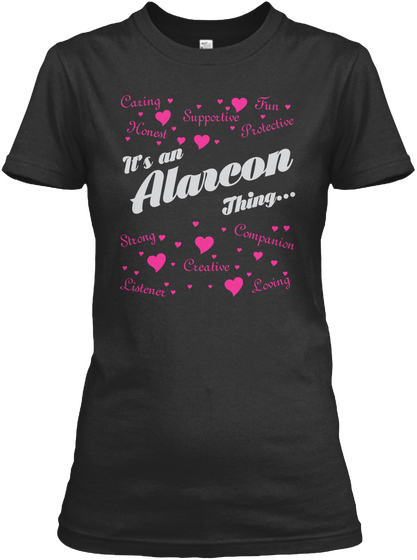 It's An Alareon Thing... Black T-Shirt Front