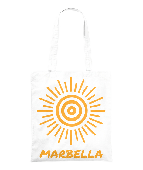 Marbella White Maglietta Front