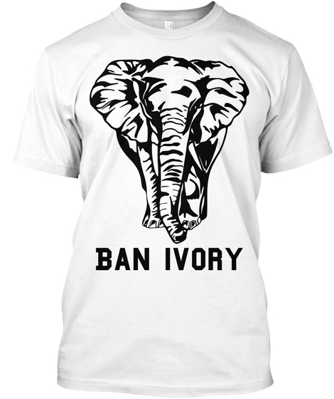 Ban Ivory White T-Shirt Front