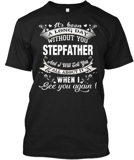 Stepfather Black T-Shirt Front
