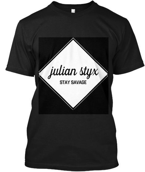 Julian Styx Tee (Savage Edition) Black Maglietta Front