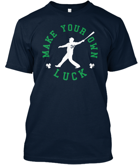 Make Your Own New Navy T-Shirt Front