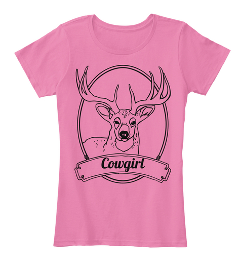 Cowgirl True Pink Camiseta Front
